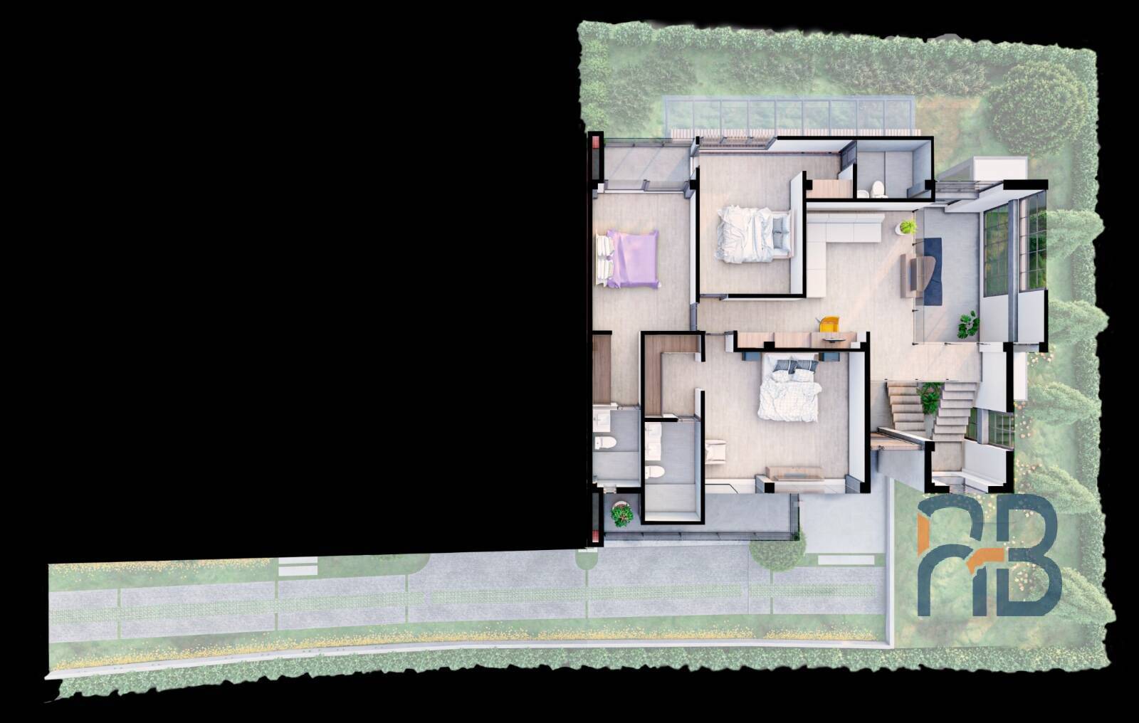 Casa en construcción en venta en Challuabamba con hermoso diseño interior